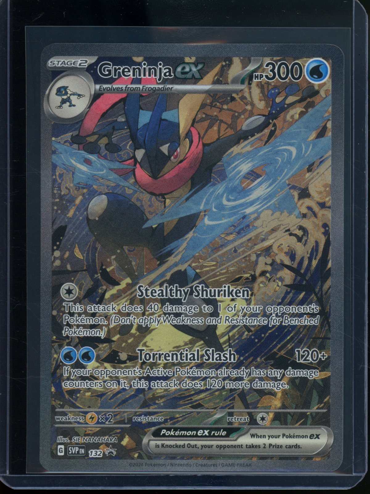 2024 Pokemon Scarlet and Violet Greninja EX 132 Promo - Trading Card Market