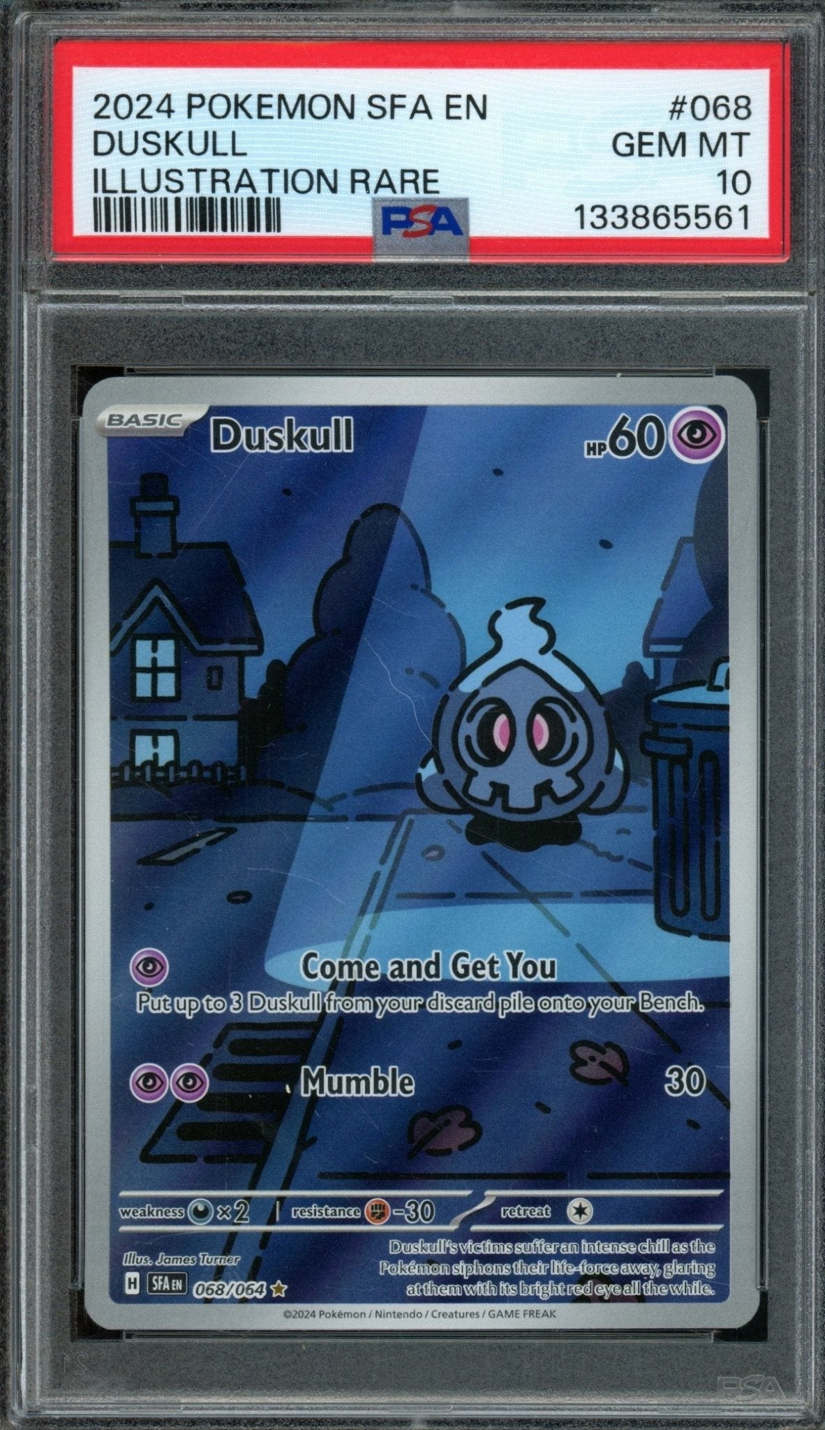 2024 Pokemon Shrouded Fable Duskull 068/064 PSA 10 - Trading Card Market