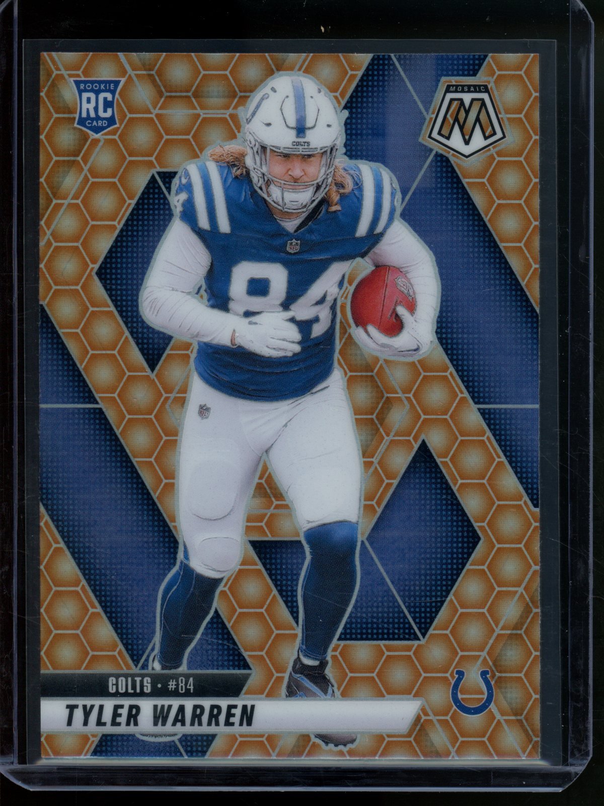 2025 Panini Mosaic Tyler Warren Rookie RC Honeycomb SSP Colts - Trading Card Market