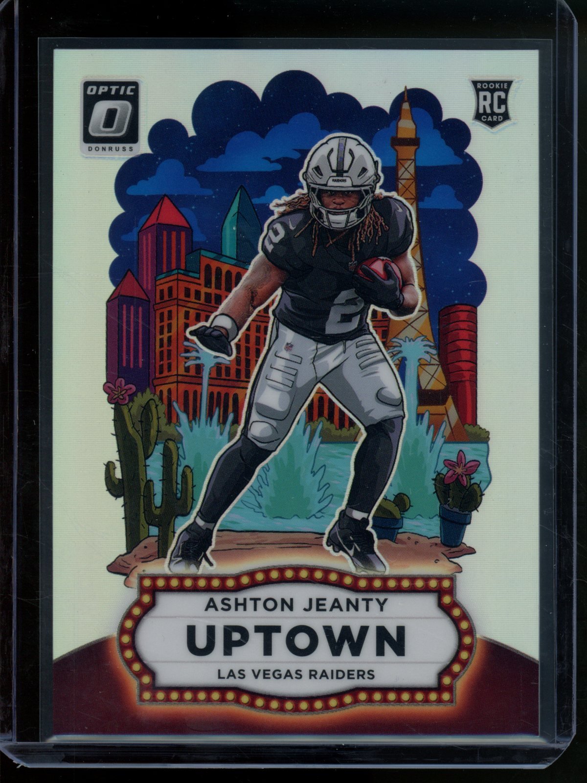2025 Panini Optic Ashton Jeanty Rookie RC Uptown Case Hit Raiders - Trading Card Market