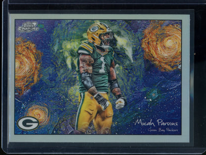 2025 Topps Chrome Cosmic Micah Parsons Stars in the Night SP Packers - Trading Card Market