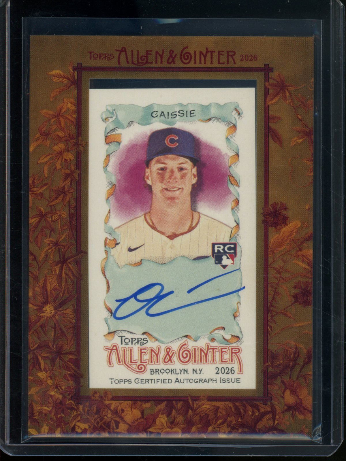 2026 Topps Allen and Ginter Owen Caissie Rookie RC Mini Autograph Cubs - Trading Card Market