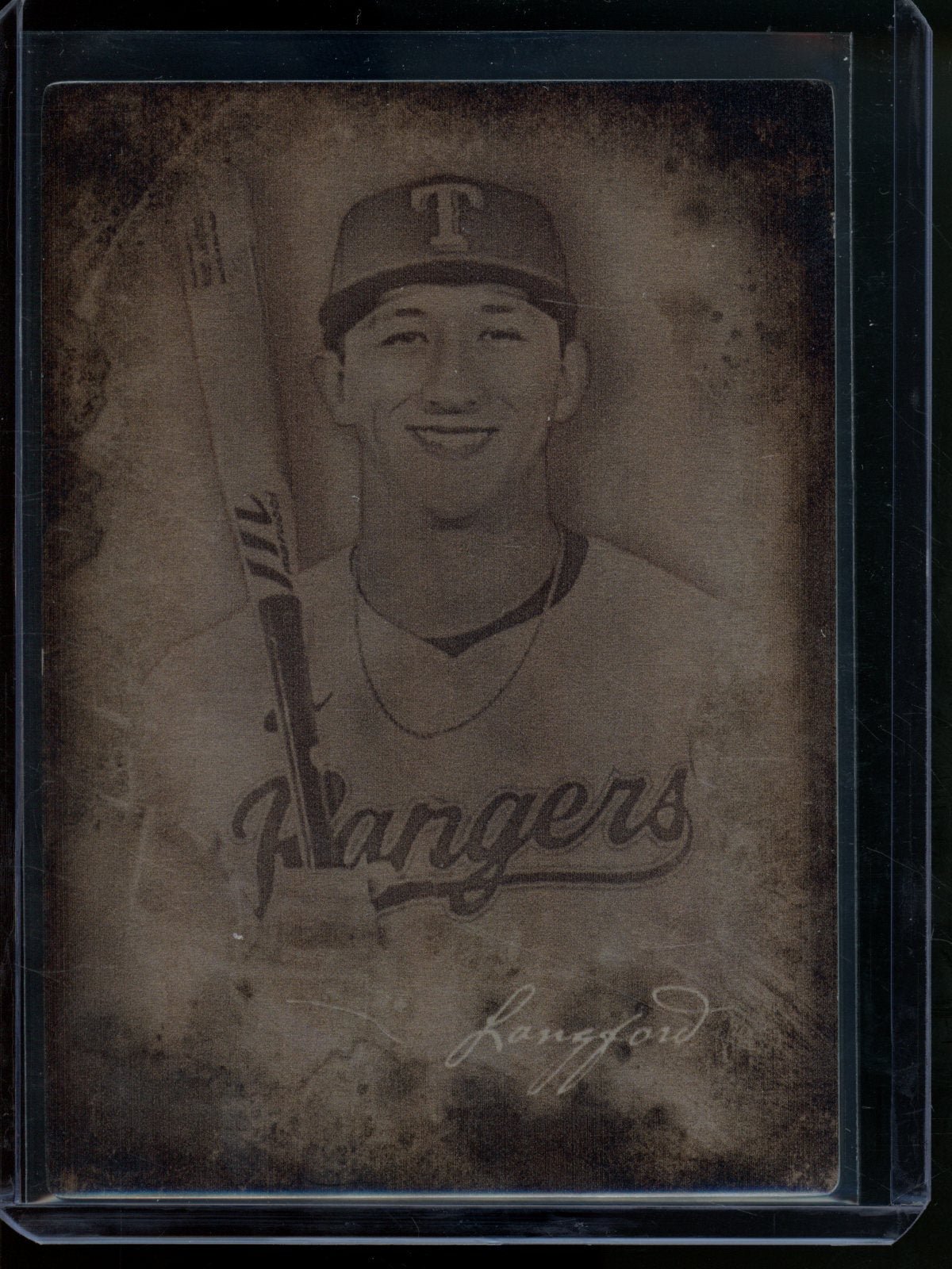 2026 Topps Allen and Ginter Wyatt Langford Tin Type SSP #105 Rangers - Trading Card Market