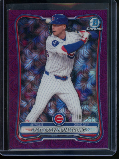 2026 Bowman Chrome Pete Crow-Armstrong Purple Mojo Refractor /299 Cubs - Trading Card Market