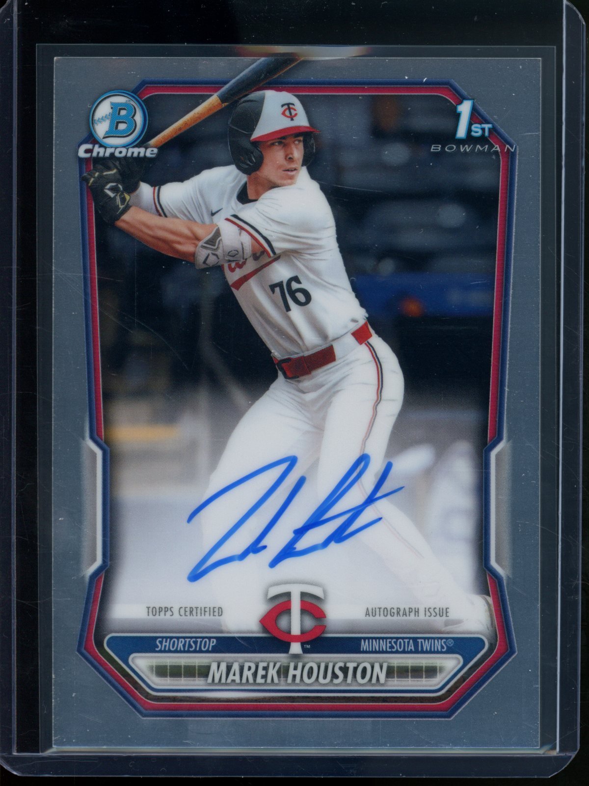 2026 Bowman Chrome Marek Houston 1st Autograph Twins - Trading Card Market