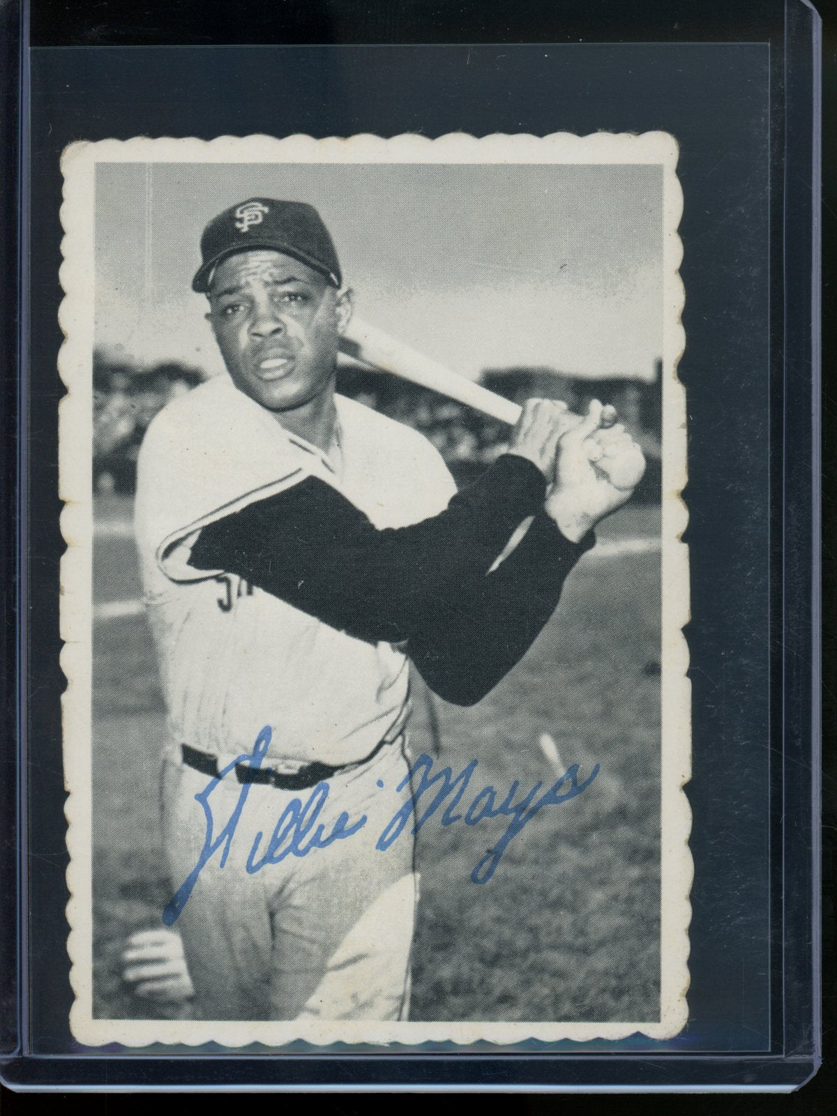 1969 Topps Deckle Willie Mays 33/33 Giants - Trading Card Market