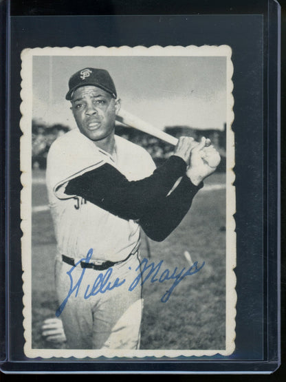 1969 Topps Deckle Willie Mays 33/33 Giants - Trading Card Market
