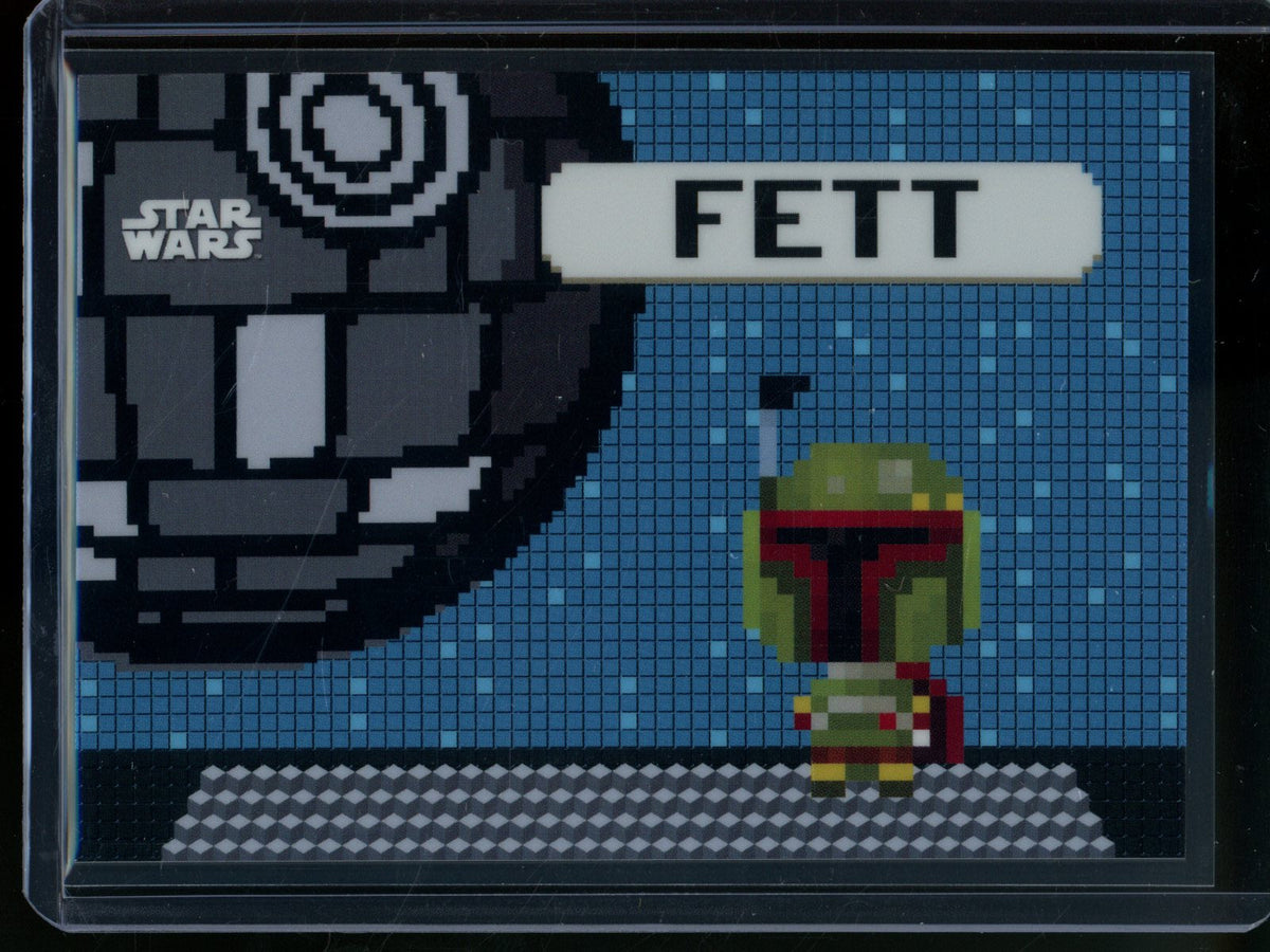 2026 Topps Chrome Star Wars Boba Fett Bonus Stage Card SP #BO-FET ...