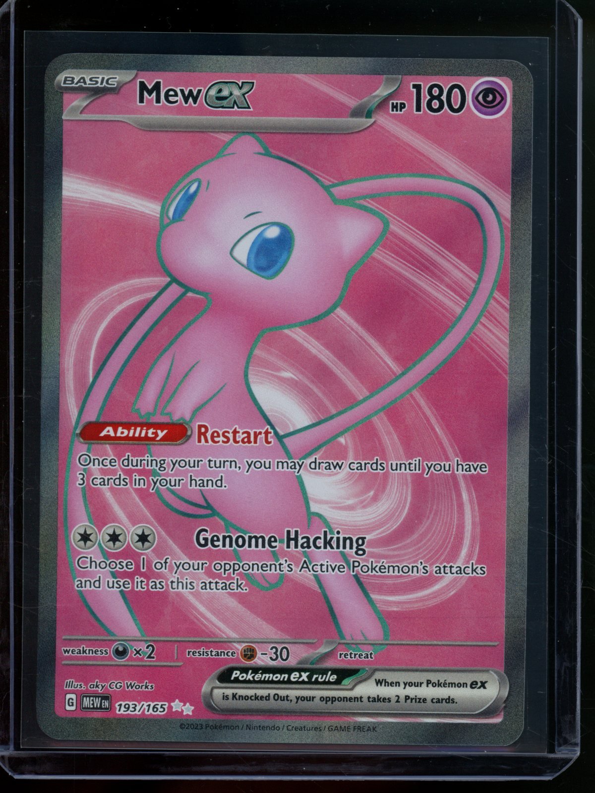 2023 Pokemon 151 Mew EX 193/165 - Trading Card Market