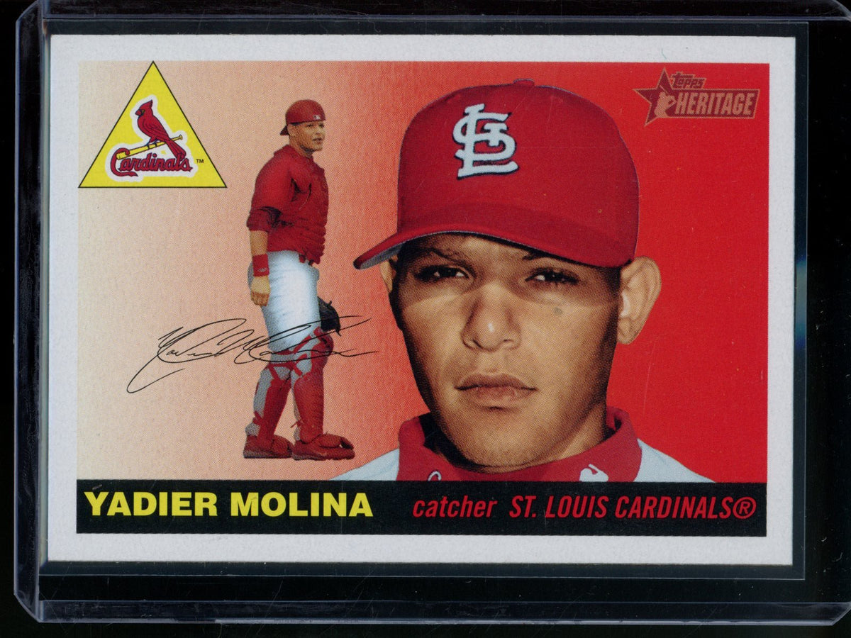 2004 Topps Heritage Yadier Molina Rookie RC #355 Cardinals - Trading Card Market