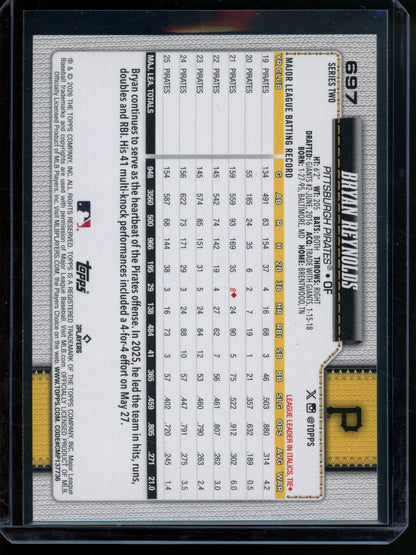 2026 Topps Flagship Bryan Reynolds True Image SSP Pirates - Trading Card Market
