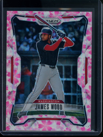 2026 Panini Prizm James Wood Cherry Blossom SSP /20 Nationals - Trading Card Market