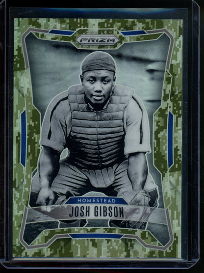 2026 Panini Prizm Josh Gibson Camo SSP /15 Homestead - Trading Card Market