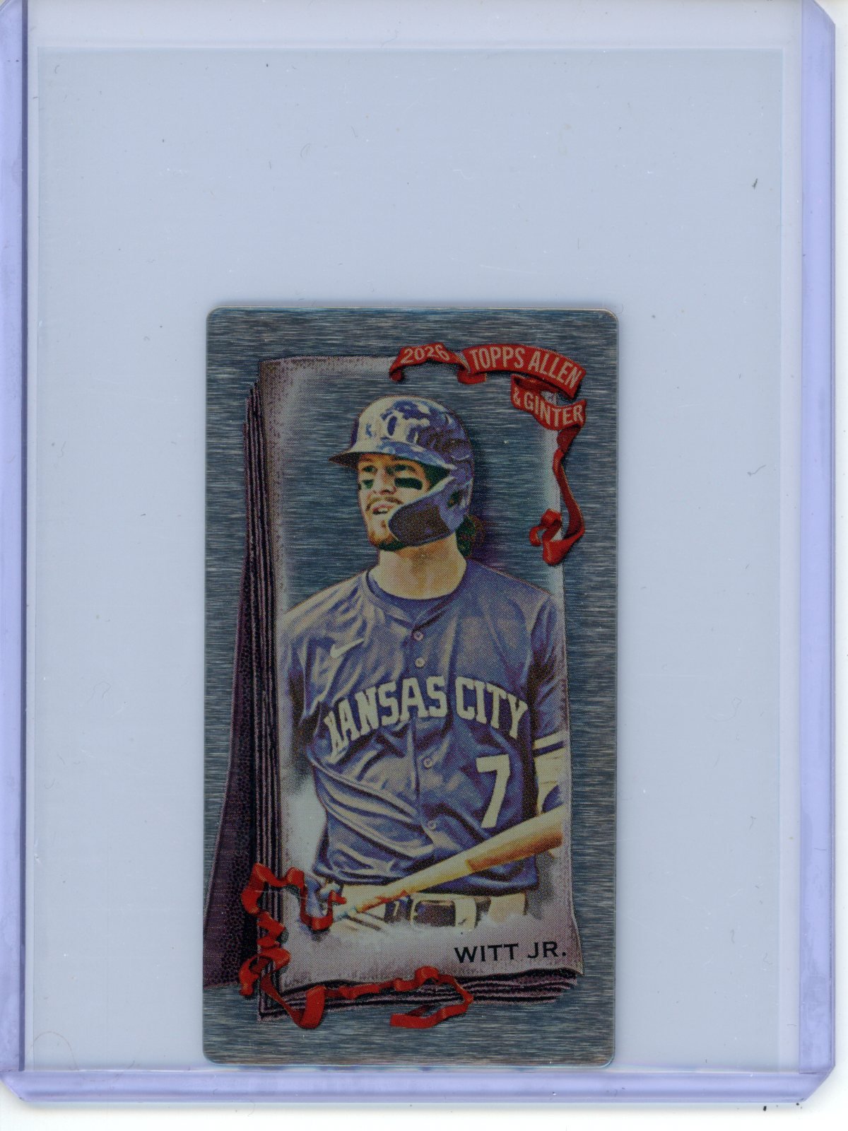 2026 Topps Allen & Ginter Bobby Witt Jr. Mini Steel SSP /3 Royals - Trading Card Market