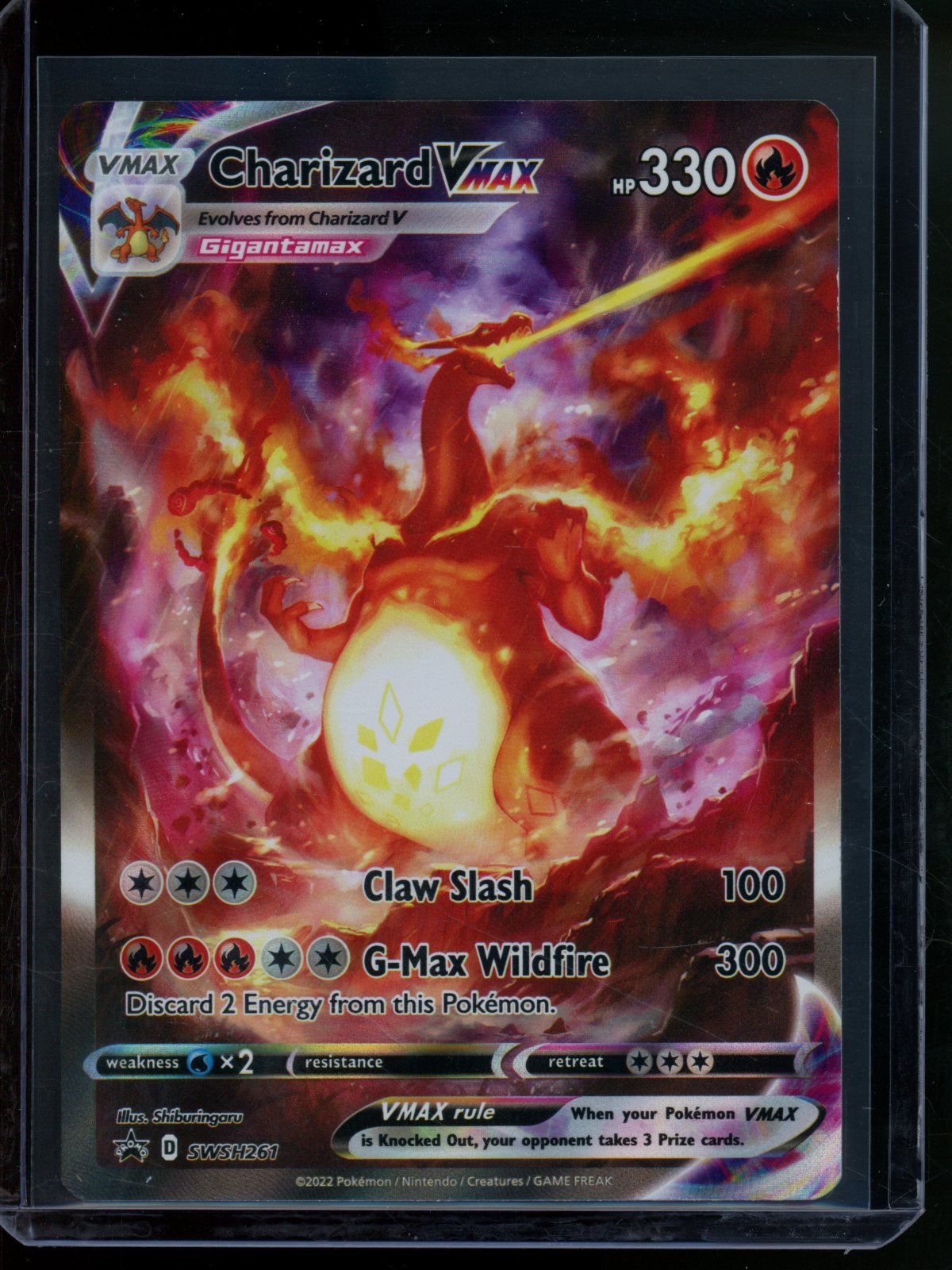 2022 Pokemon Sword & Shield Charizard VMAX SWSH261 - Trading Card Market