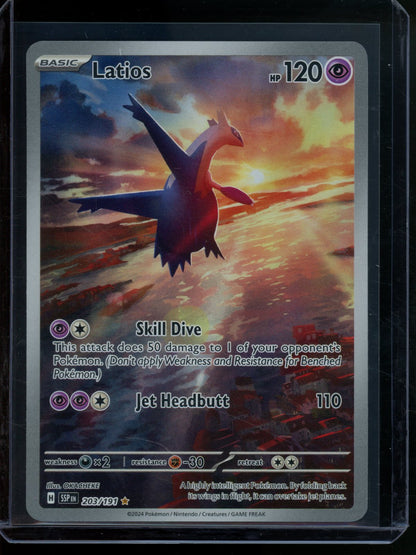 2024 Pokemon Surging Sparks Latios 203/191 - Trading Card Market