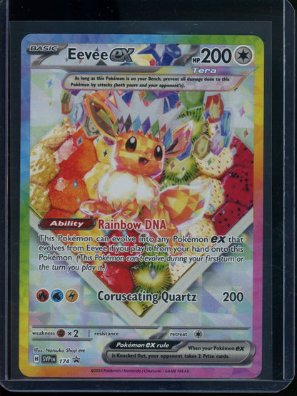 2025 Pokemon Prismatic Evolutions Eevee EX 174 Promo - Trading Card Market