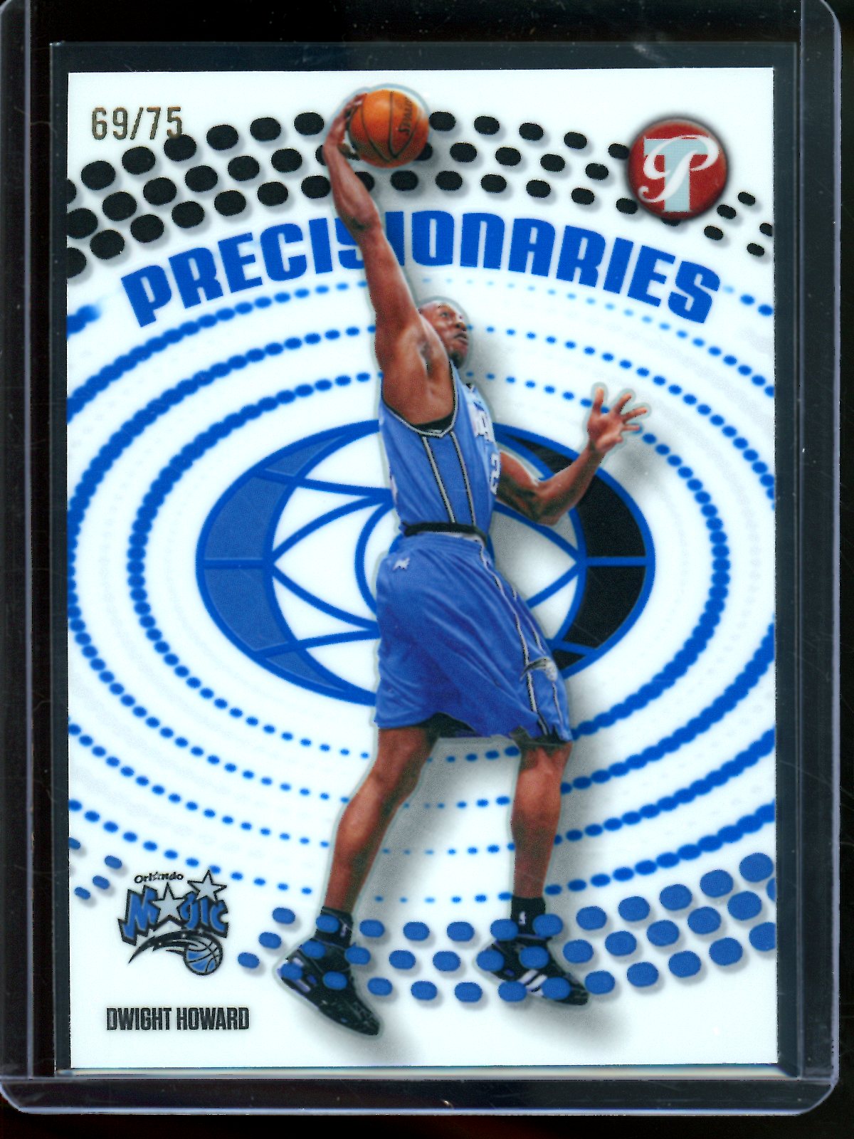 2025/26 Topps Pristine Dwight Howard Precisionaries Blue Refractor /75 Magic
