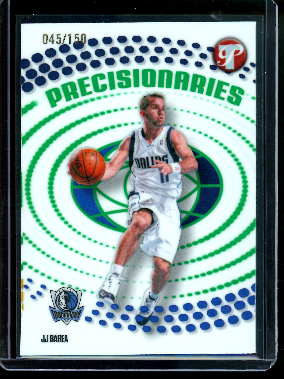 2025/26 Topps Pristine JJ Barea Precisionaries Green Refractor /150 Mavericks