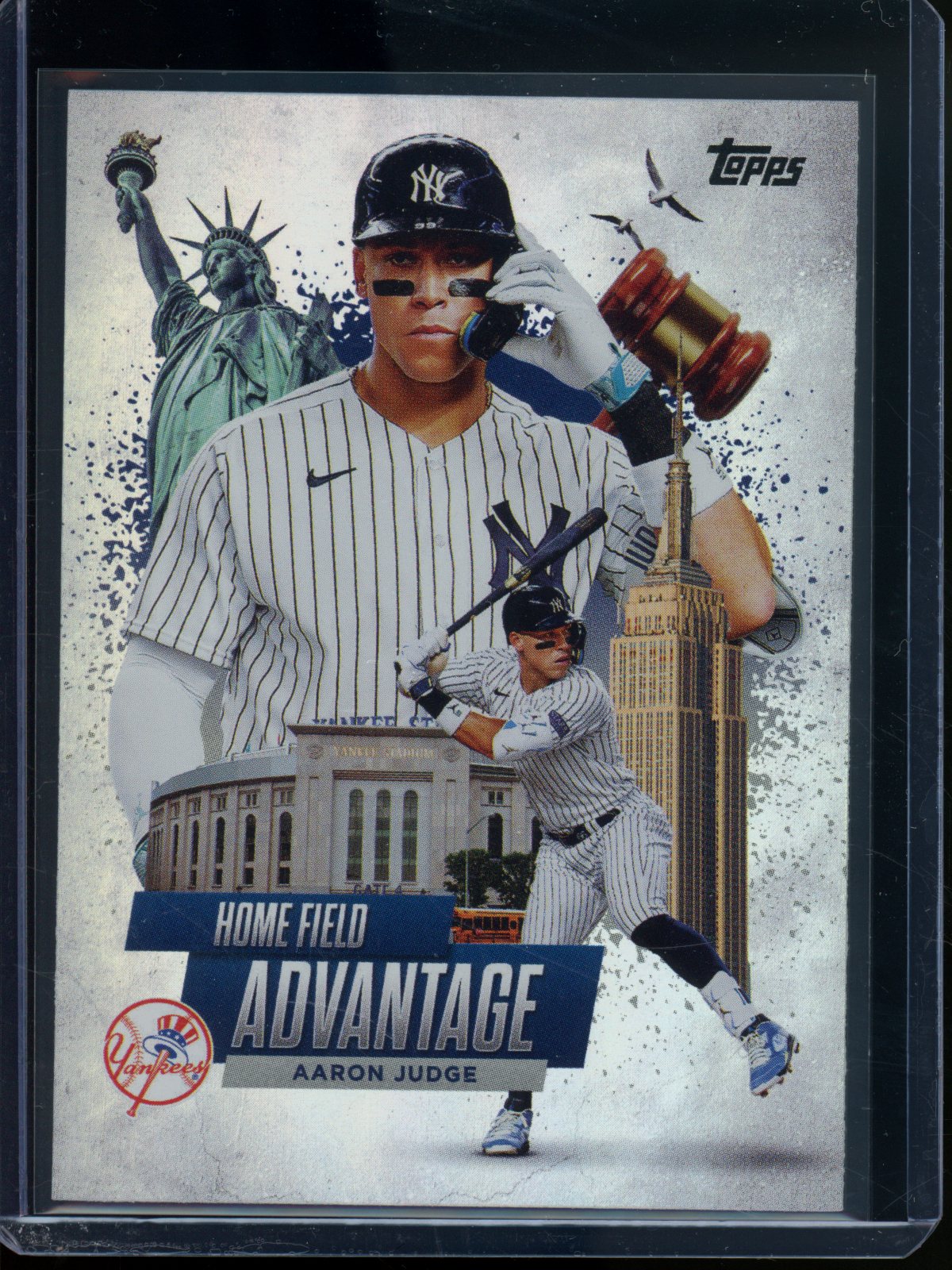 2025 Topps Flagship Aaron Judge Home Field Advantage Case Hit #HA-1 Yankees