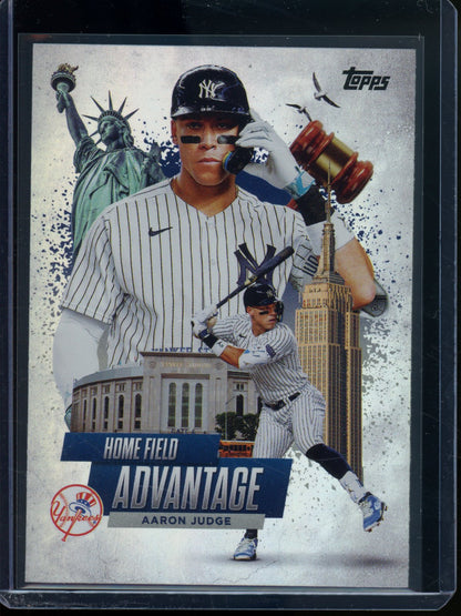 2025 Topps Flagship Aaron Judge Home Field Advantage Case Hit #HA-1 Yankees