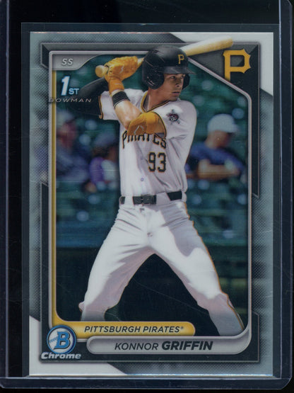 2024 Bowman Chrome Konnor Griffin 1st Refractor Pirates - Trading Card Market