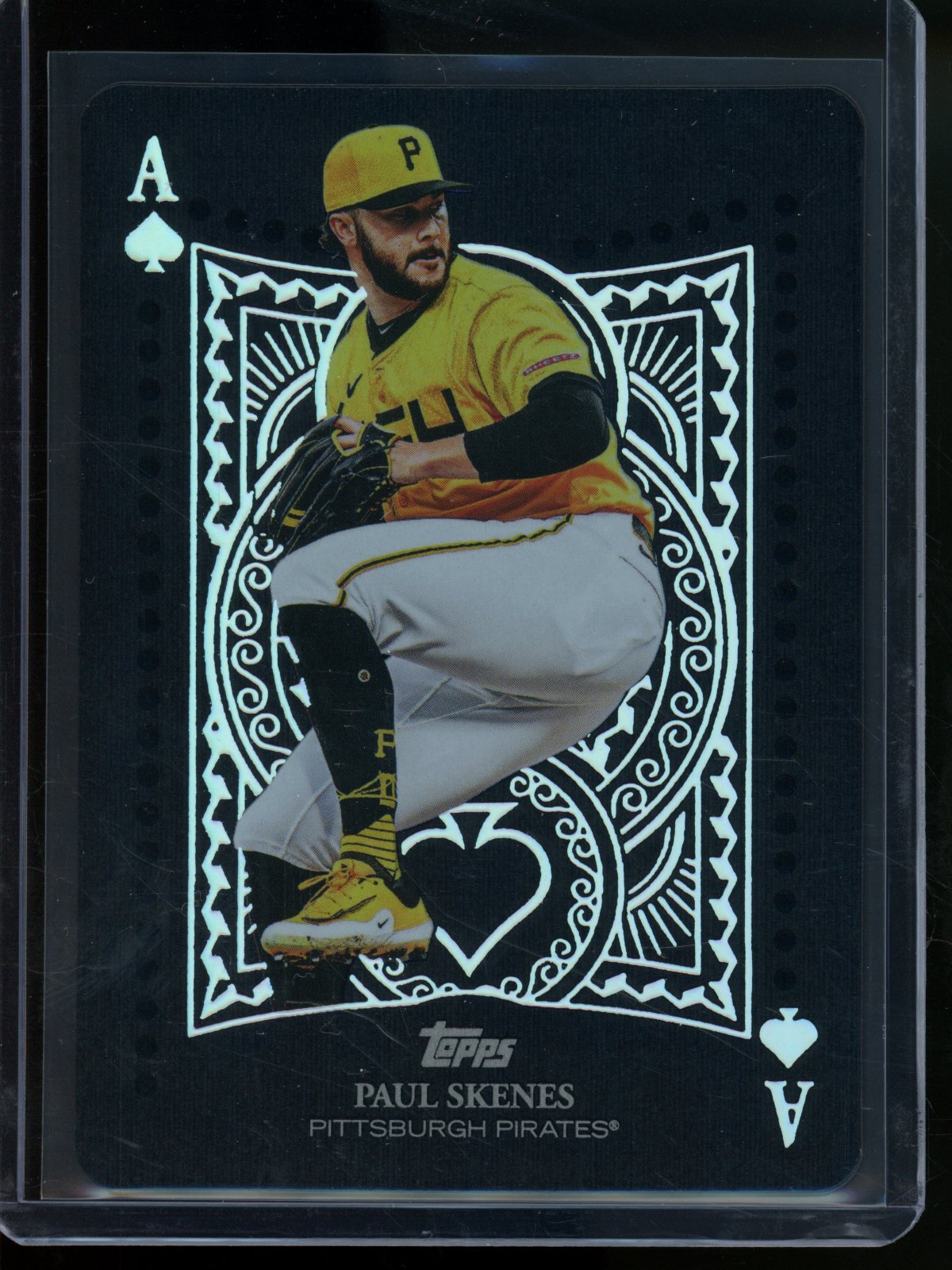 2026 Topps Flagship Paul Skenes All-Aces Case Hit #AA-2 Pirates (Back Edge Damage)