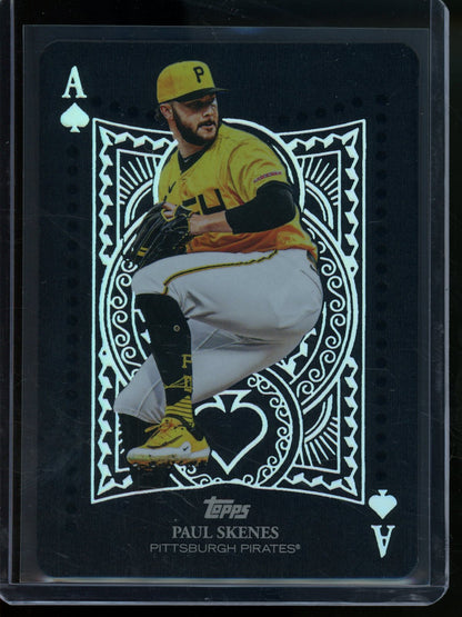 2026 Topps Flagship Paul Skenes All-Aces Case Hit #AA-2 Pirates (Back Edge Damage)