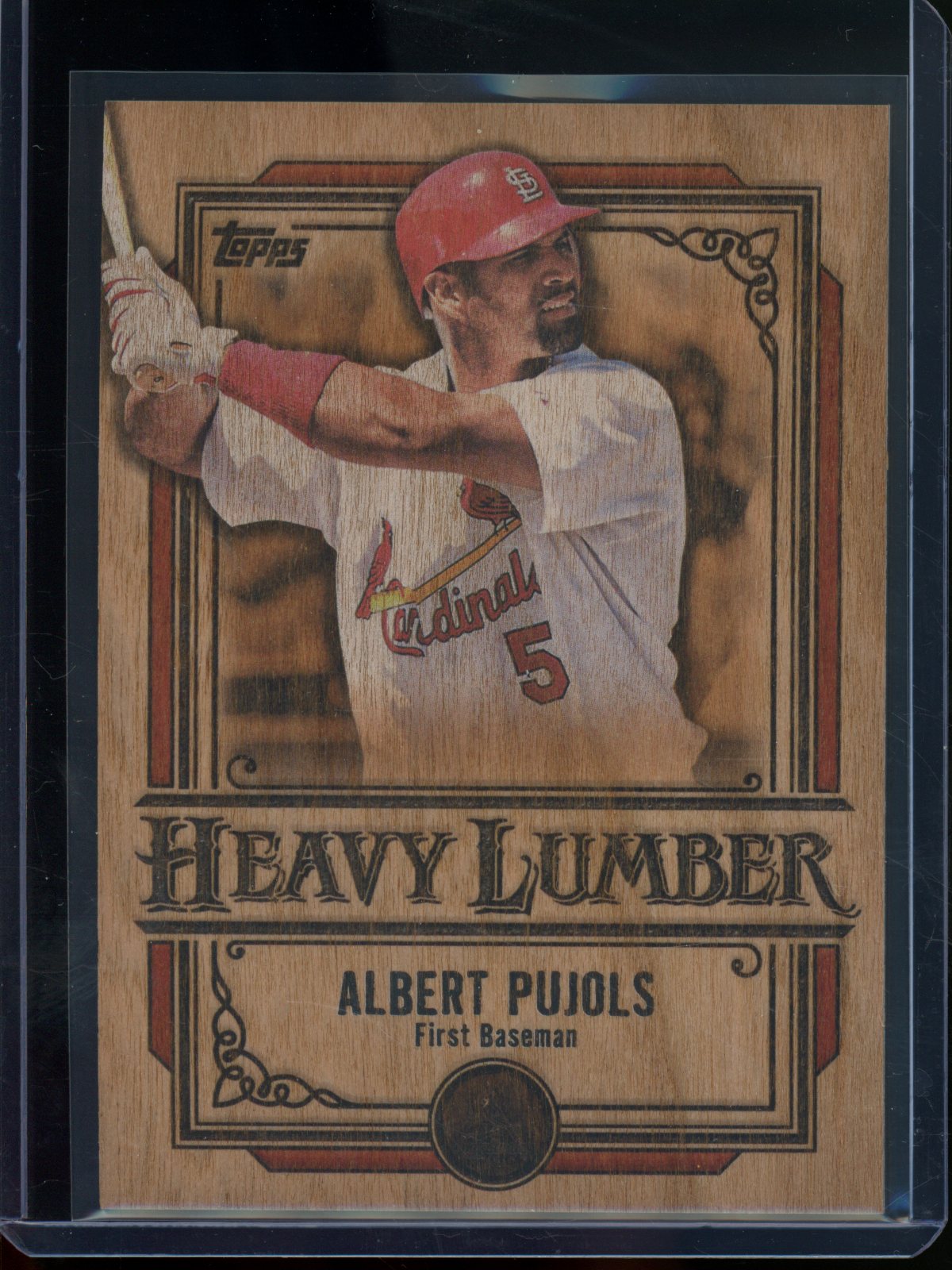 2025 Topps Flagship Albert Pujols Heavy Lumber SP Cardinals
