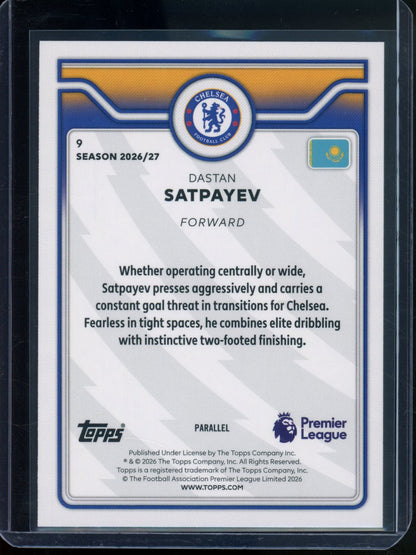 2026/27 Topps Flagship Dastan Satpayev Future Stars Foil /38 Chelsea - Trading Card Market