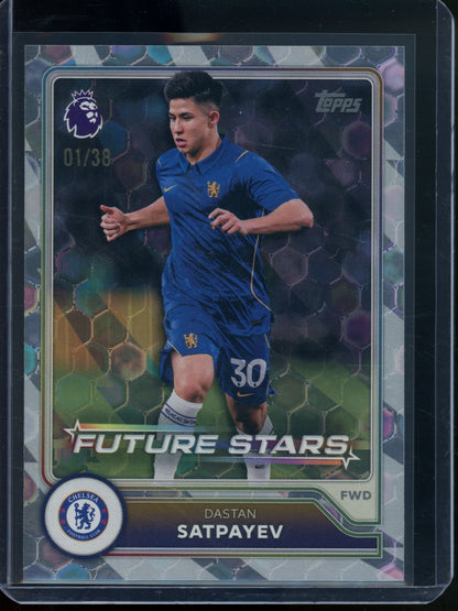 2026/27 Topps Flagship Dastan Satpayev Future Stars Foil /38 Chelsea - Trading Card Market