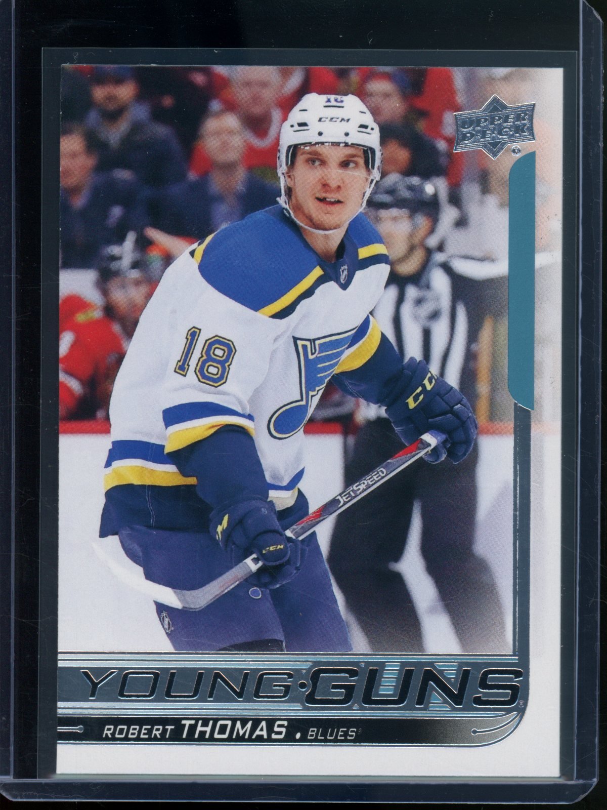 2018/19 Upper Deck Series 2 Robert Thomas Rookie RC Young Guns Blues - Trading Card Market