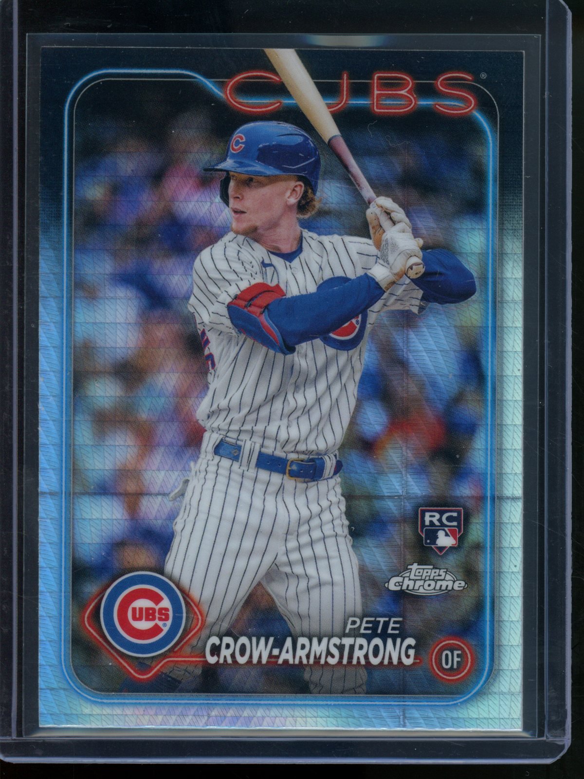 2024 Topps Chrome Pete Crow-Armstrong Rookie RC Prizm Refractor Cubs - Trading Card Market