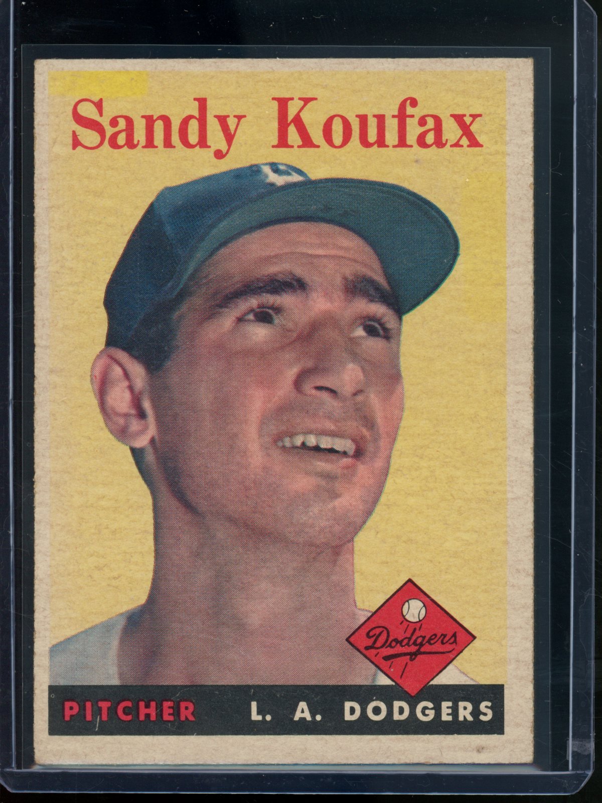 1958 Topps Sandy Koufax #187 Dodgers - Trading Card Market