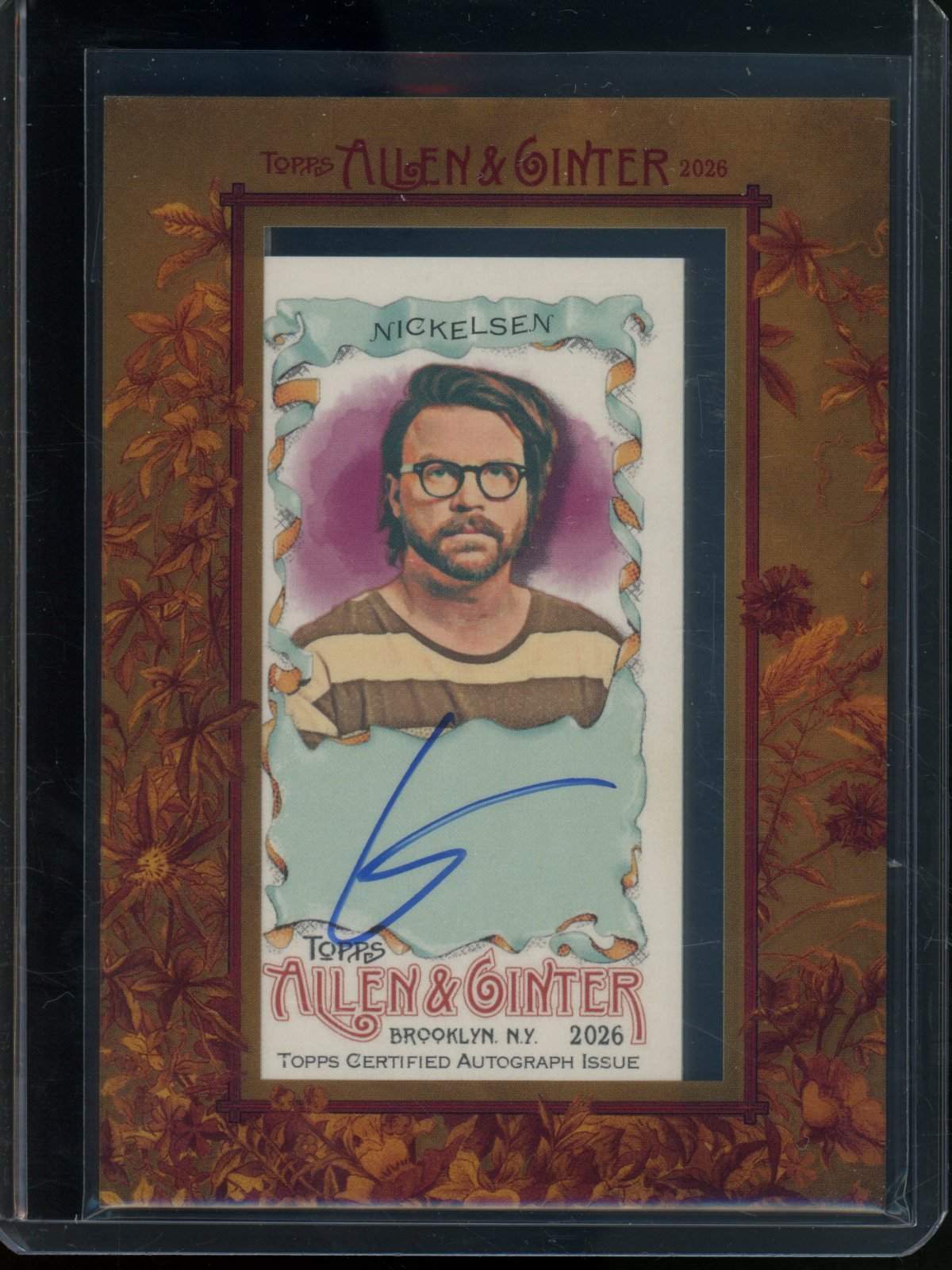 2026 Topps Allen and Ginter Garrett Nickelsen Framed Autograph #M-GN - Trading Card Market