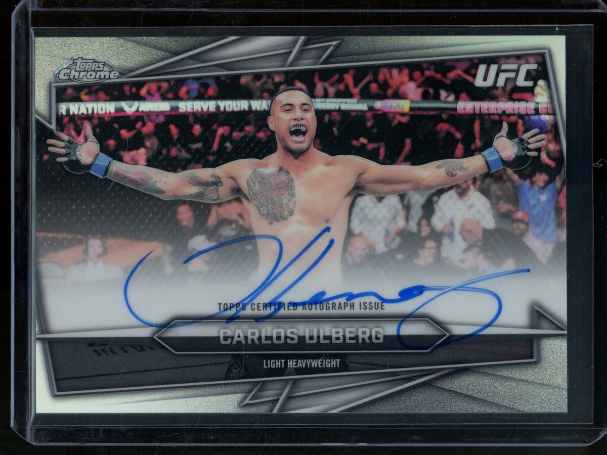 2026 Topps Chrome Carlos Ulberg Refractor Autograph #BAV-CU - Trading Card Market