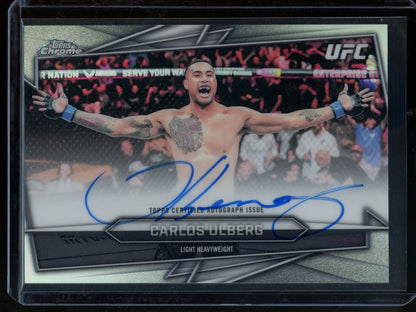 2026 Topps Chrome Carlos Ulberg Refractor Autograph #BAV-CU - Trading Card Market