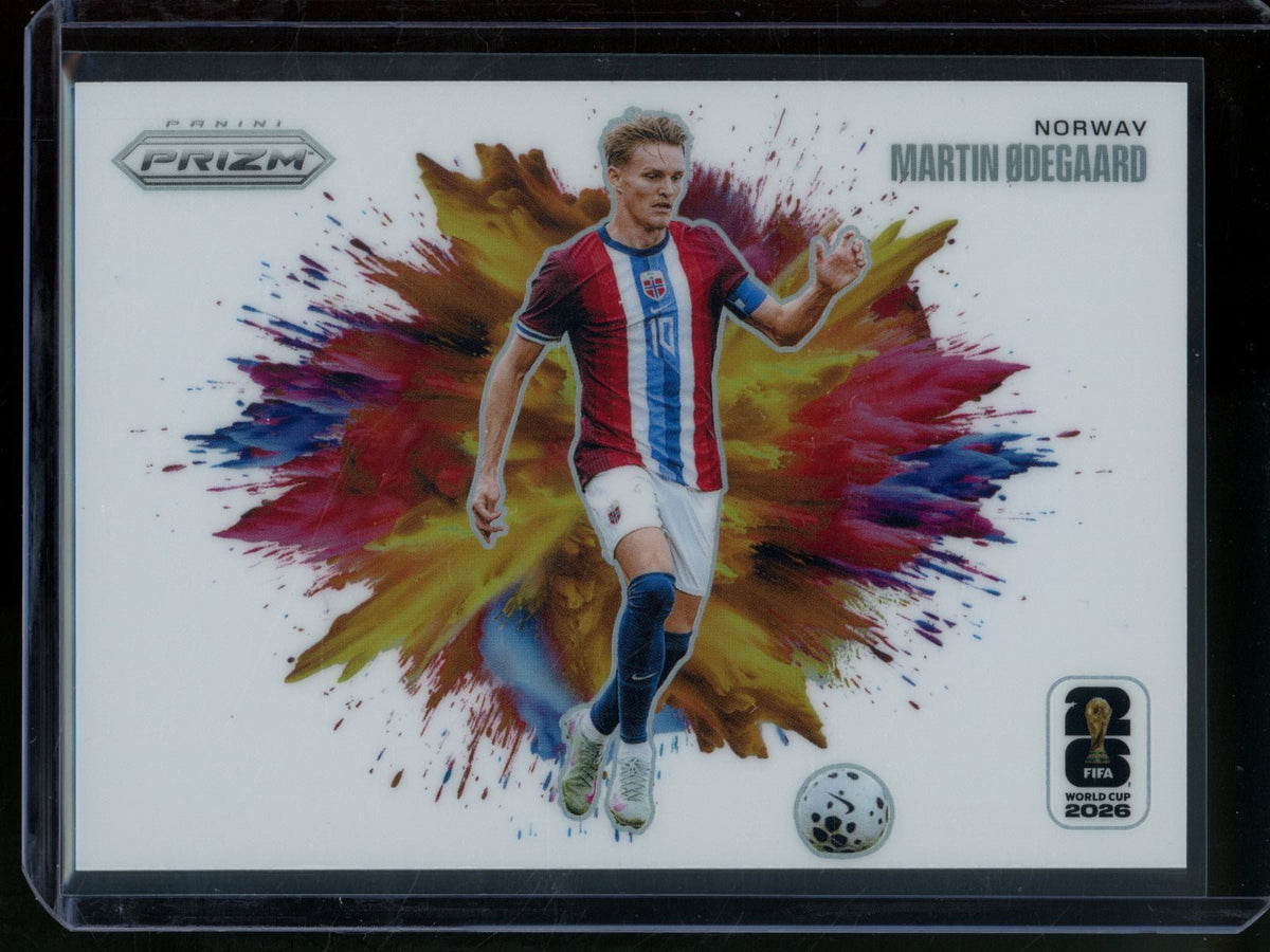 2026/27 Panini Prizm Martin Odergaard Colorblast Case Hit SSP #13 Norway - Trading Card Market
