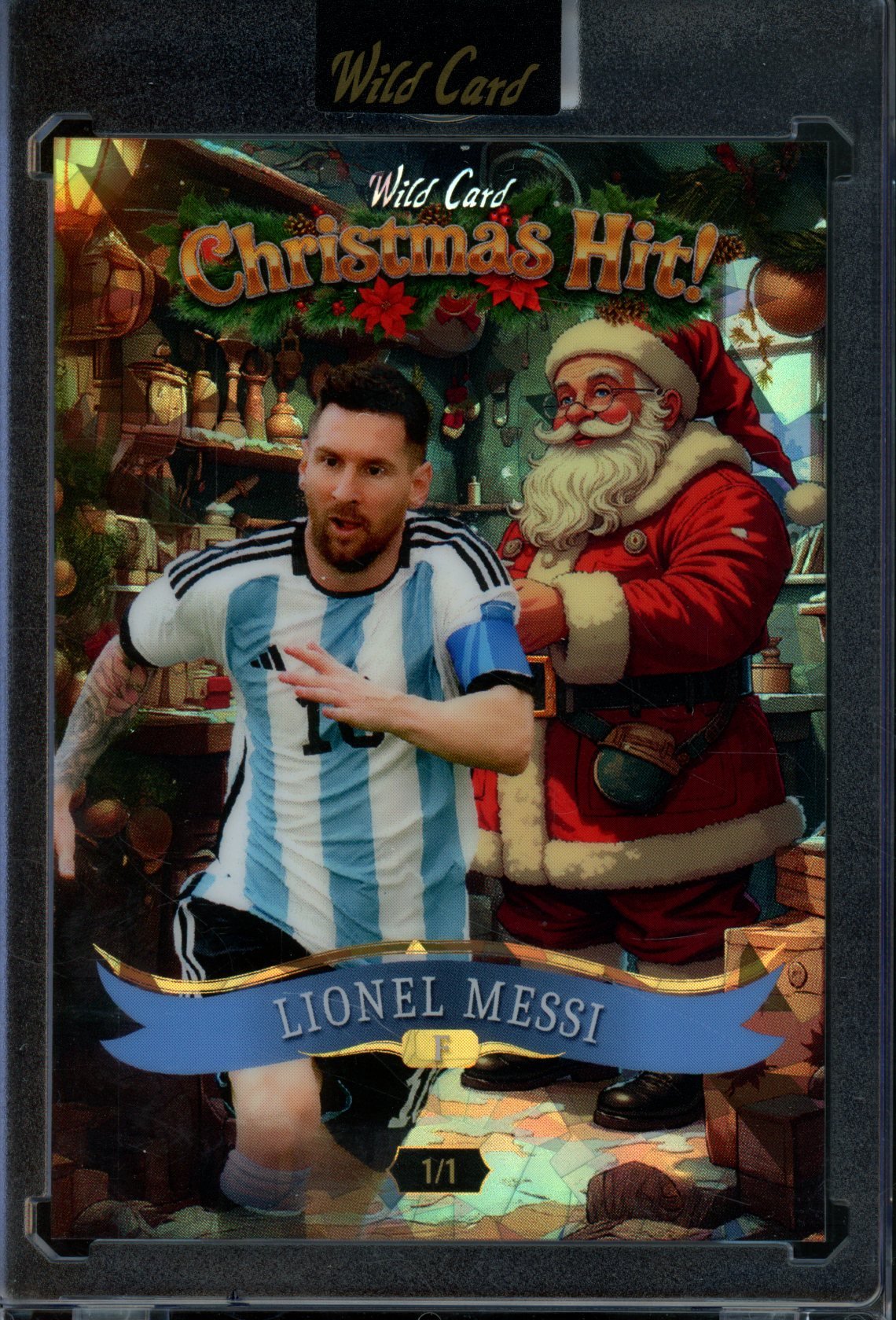 2025/26 Wild Card Holiday Hits Lionel Messi Christmas Hit! 1/1 Argentina - Trading Card Market