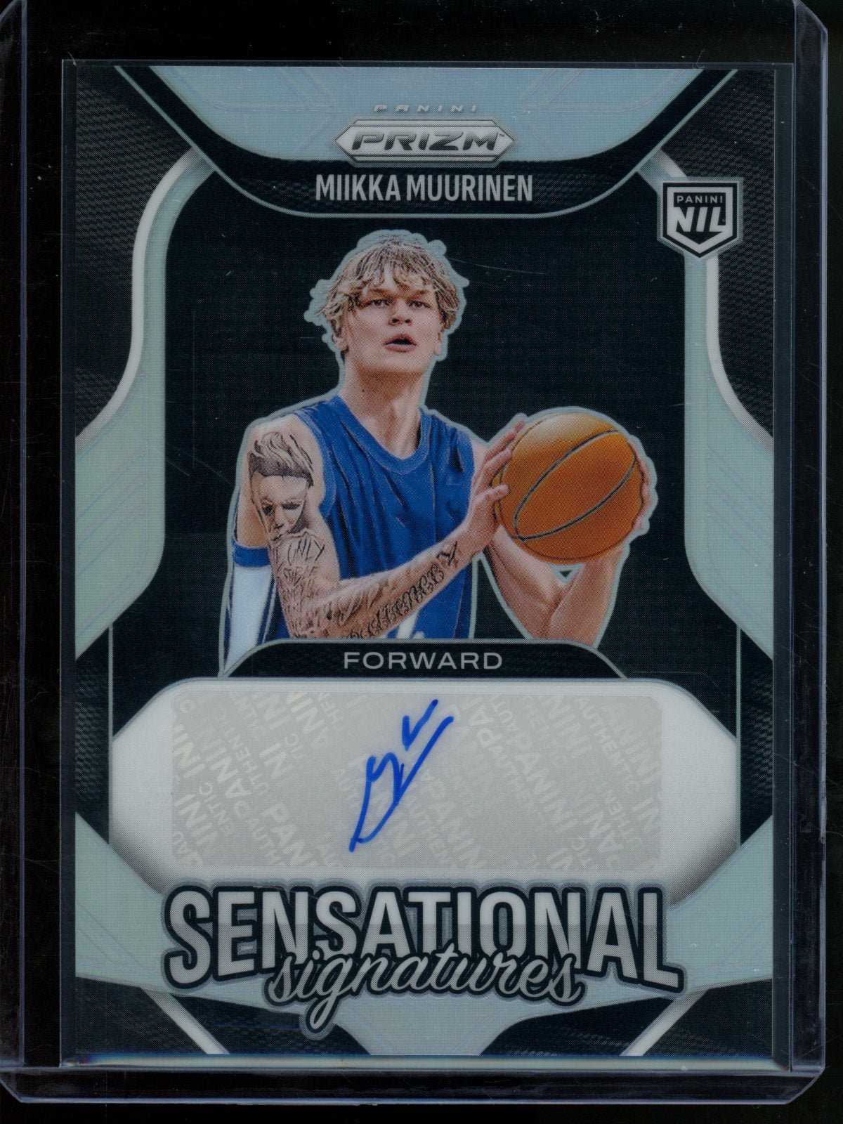 2025/26 Panini Prizm Miikka Muurinen Sensational Signatures Silver #SS-MII - Trading Card Market