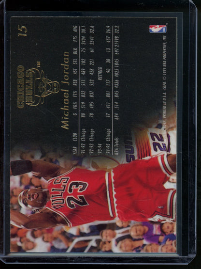 1995/96 Fleer Flair Michael Jordan #15 Bulls - Trading Card Market
