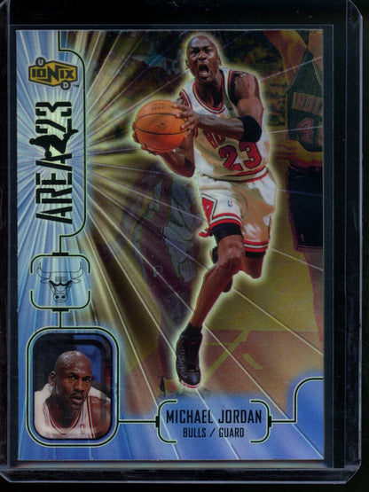 1999/00 Upper Deck Ionix Michael Jordan Refractor #A10 Bulls - Trading Card Market