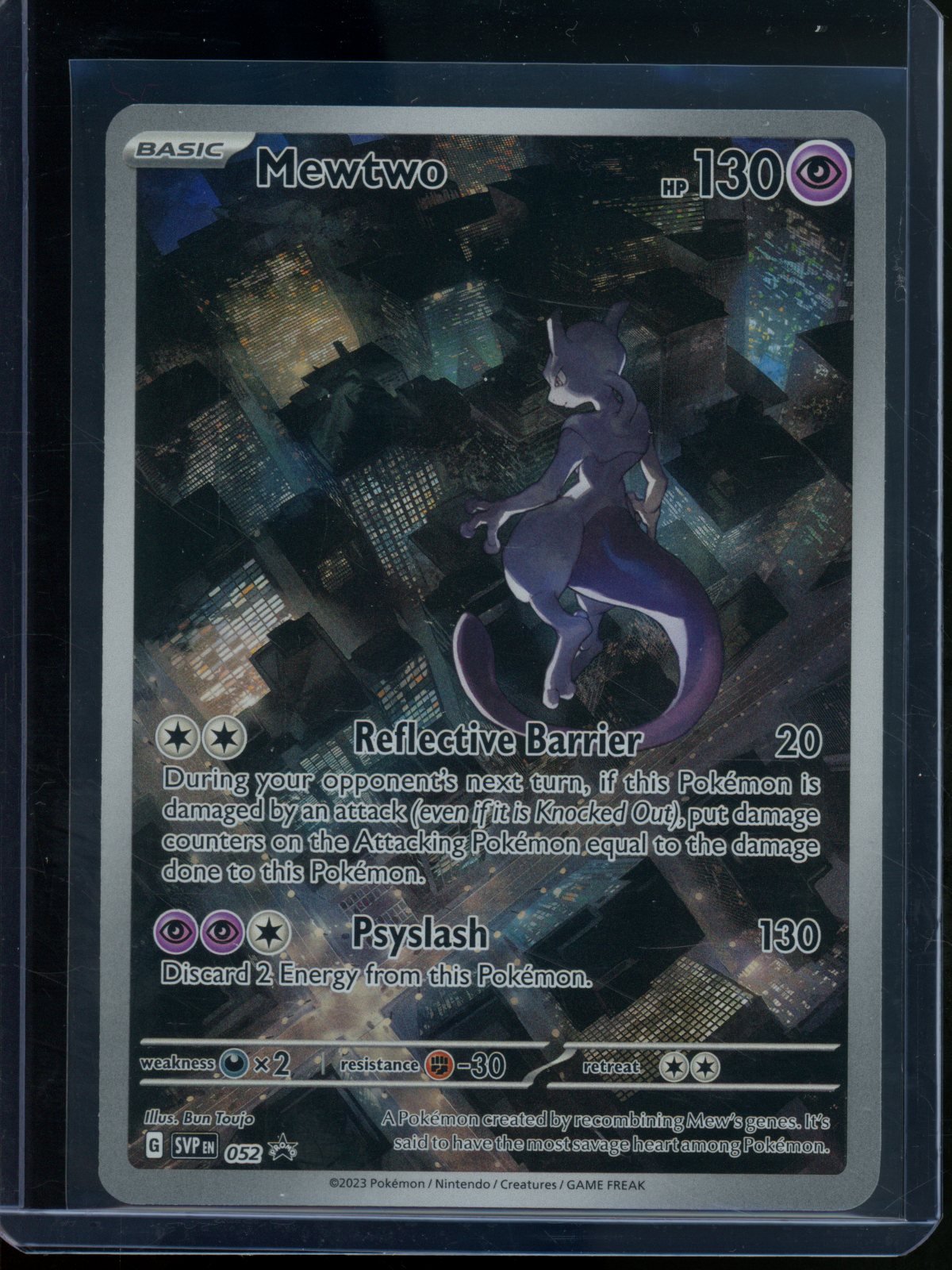 2023 Pokemon Scarlet and Violet Mewtwo 052 Promo - Trading Card Market