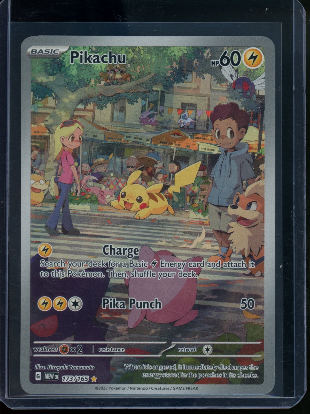 2023 Pokemon 151 Pikachu 173/165 - Trading Card Market