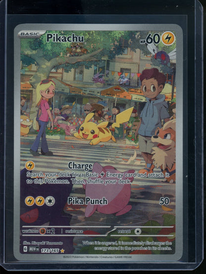 2023 Pokemon 151 Pikachu 173/165 - Trading Card Market