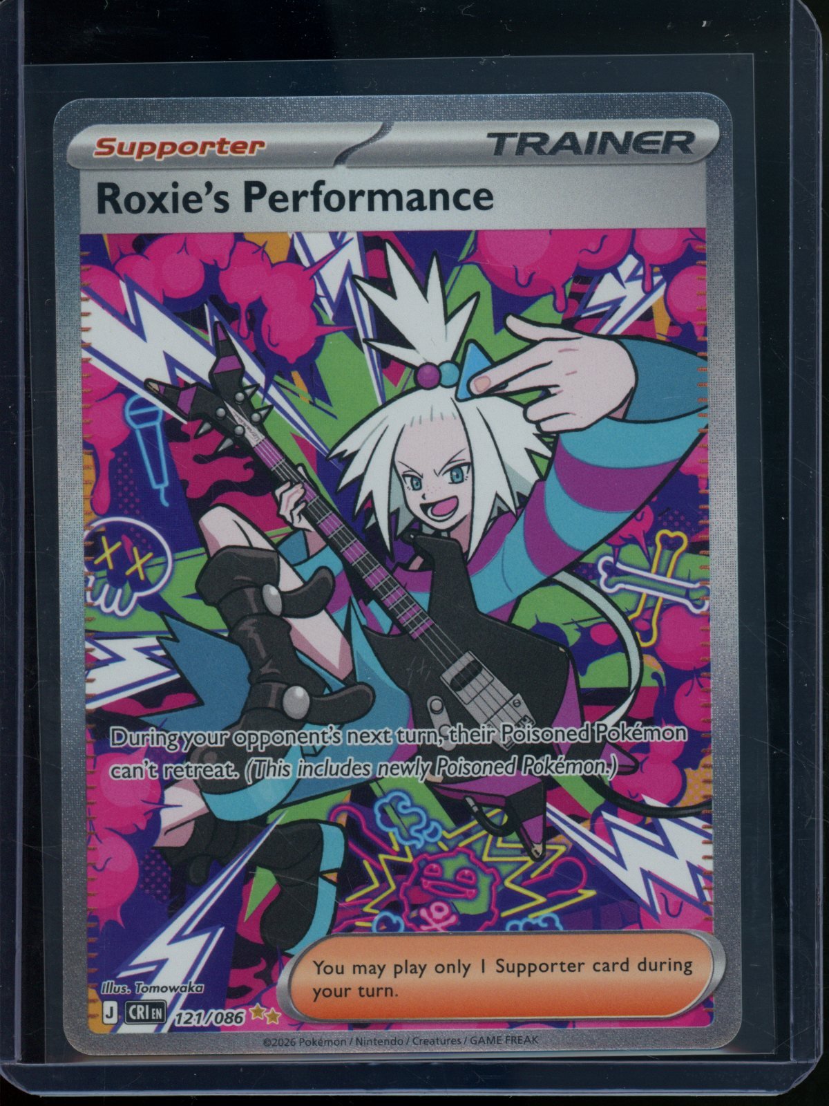 2026 Pokemon Chaos Rising Roxie's Performance 121/086 - Trading Card Market
