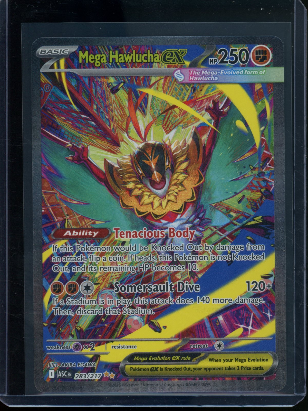 2026 Pokemon Ascended Heroes Mega Hawlucha EX 283/217 - Trading Card Market