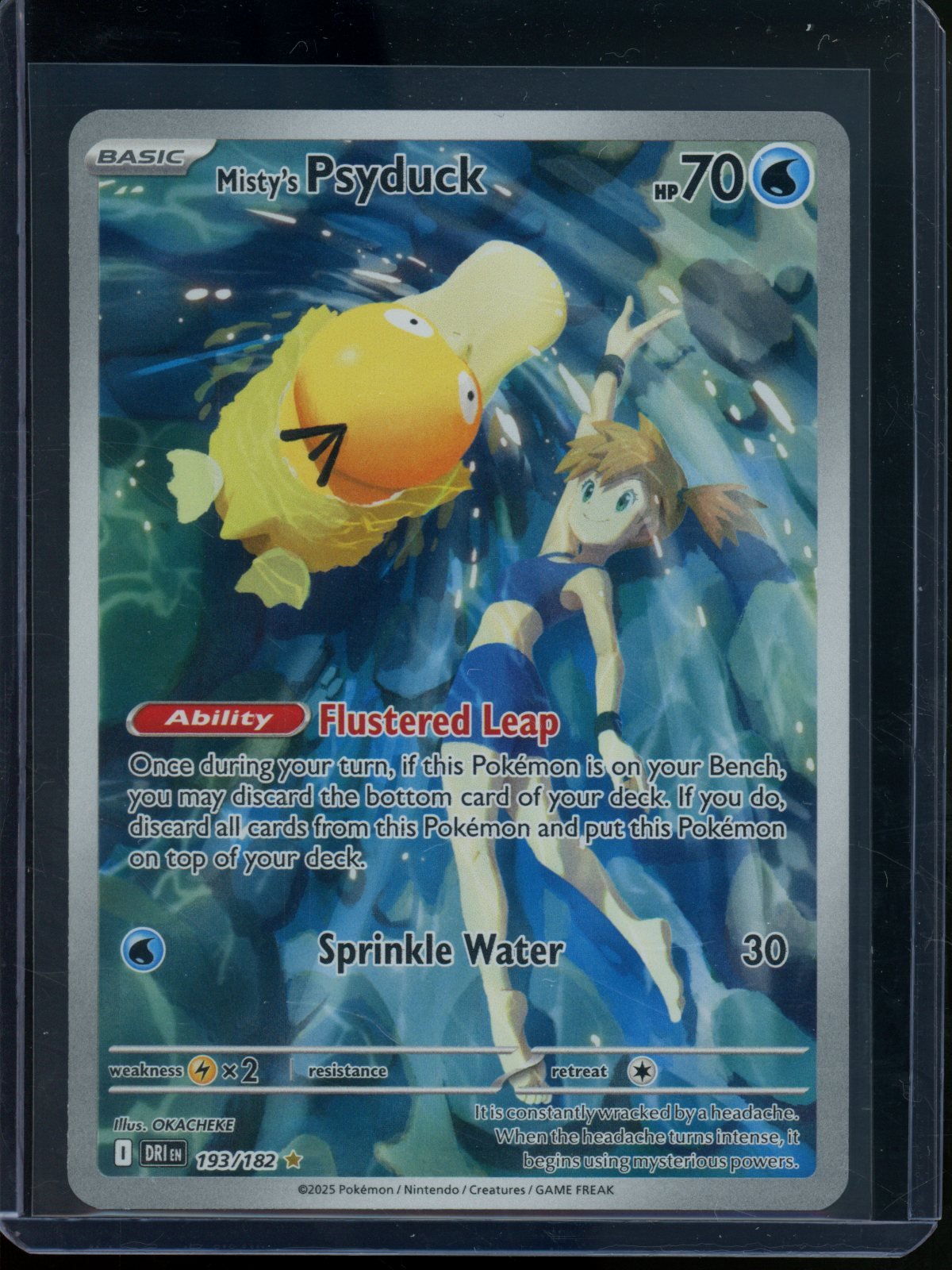2025 Pokemon Destined Rivals Misty's Psyduck 193/182 (B) - Trading Card Market