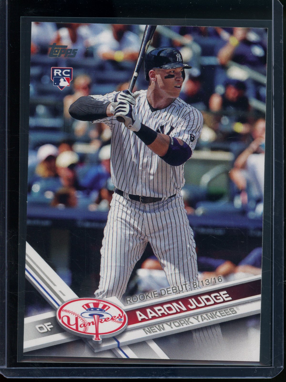 2017 Topps Flagship Aaron Judge Rookie RC Debut #US99 Yankees