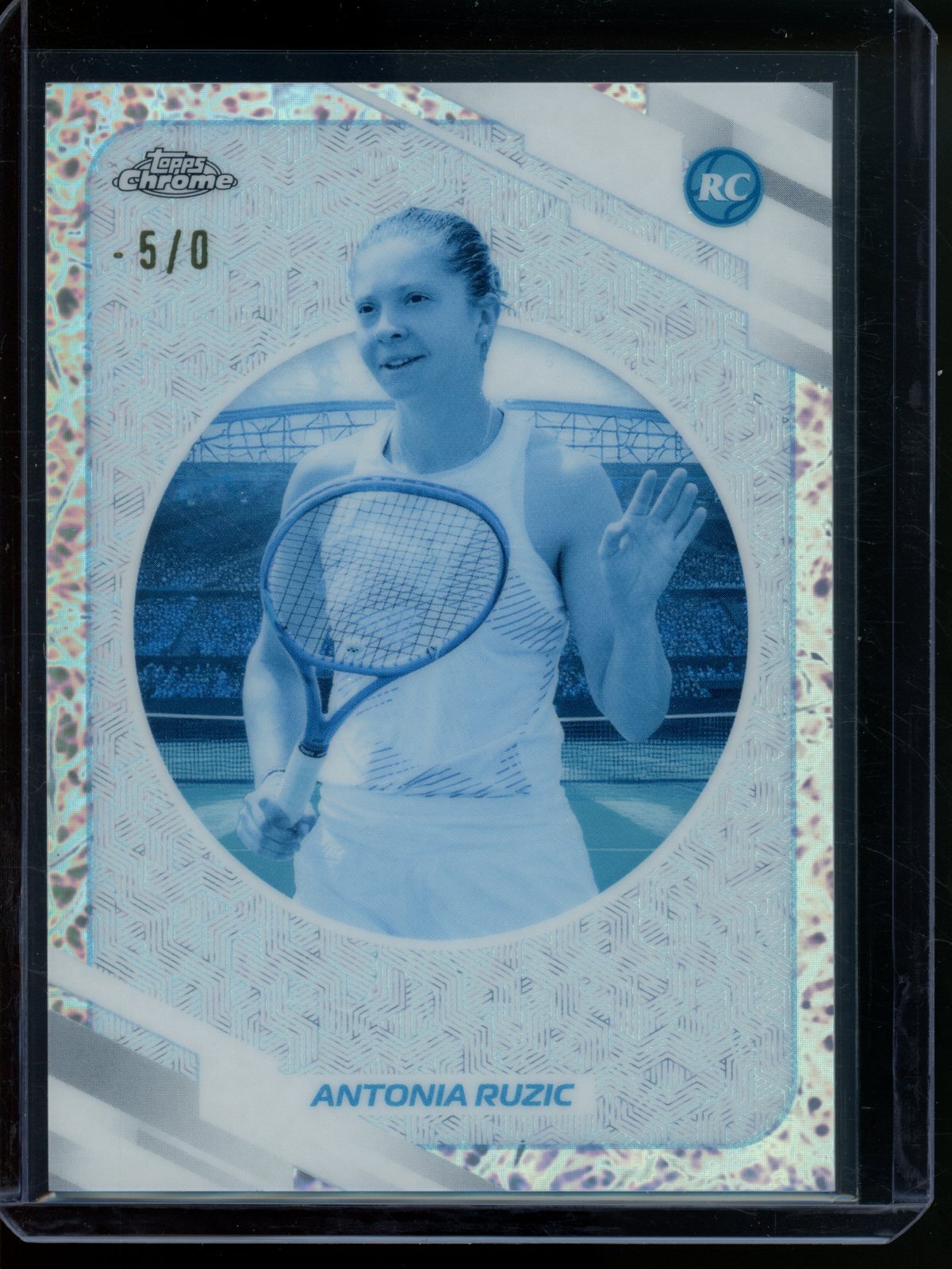 2026 Topps Chrome Antonia Ruzic Rookie RC Frozenfractor -5/0 #53 - Trading Card Market
